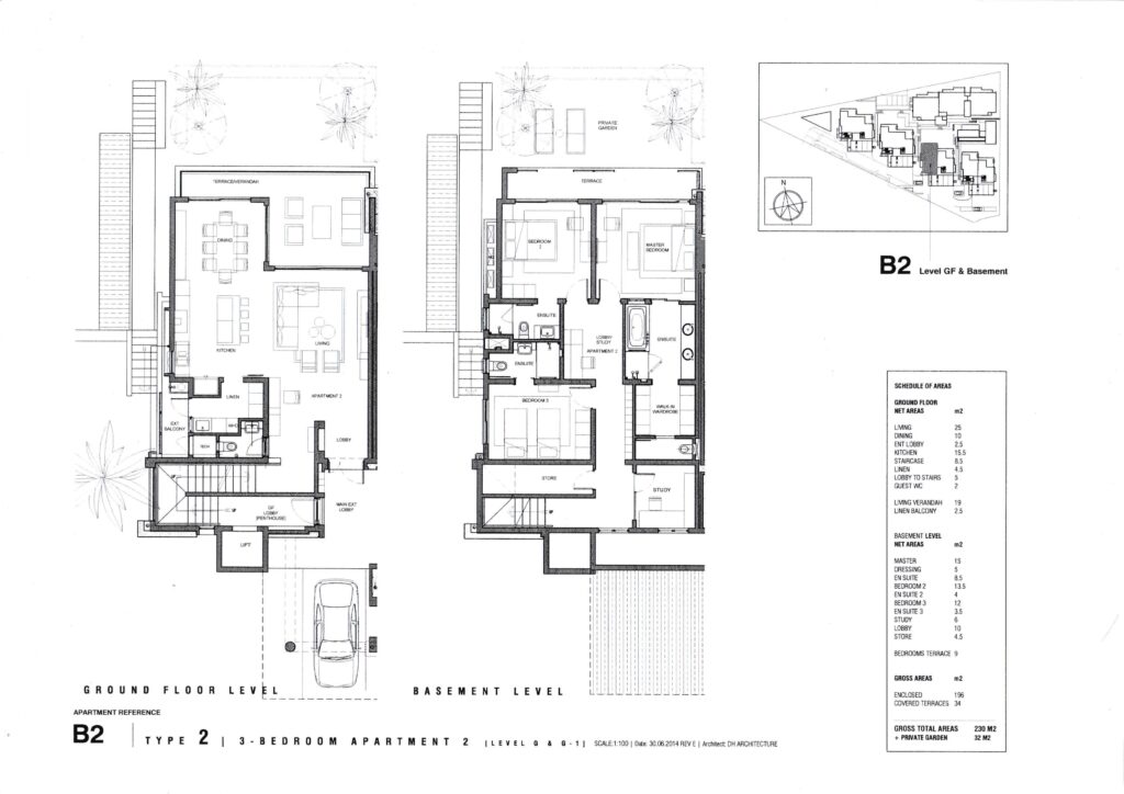 Carlos Bay Appt B2 Floor Plan