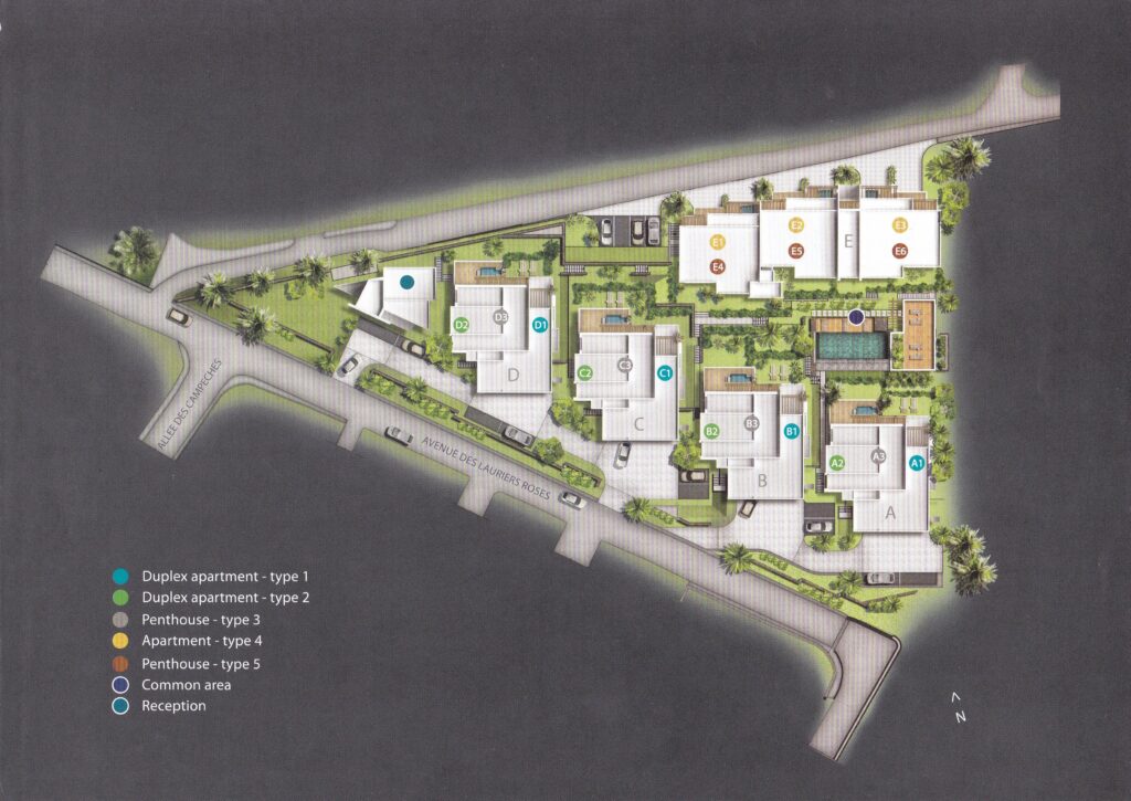 Carlos Bay Site Plan